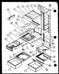 Diagram for 11 - Ref Shelving And Drawers