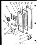 Diagram for 10 - Ref Door