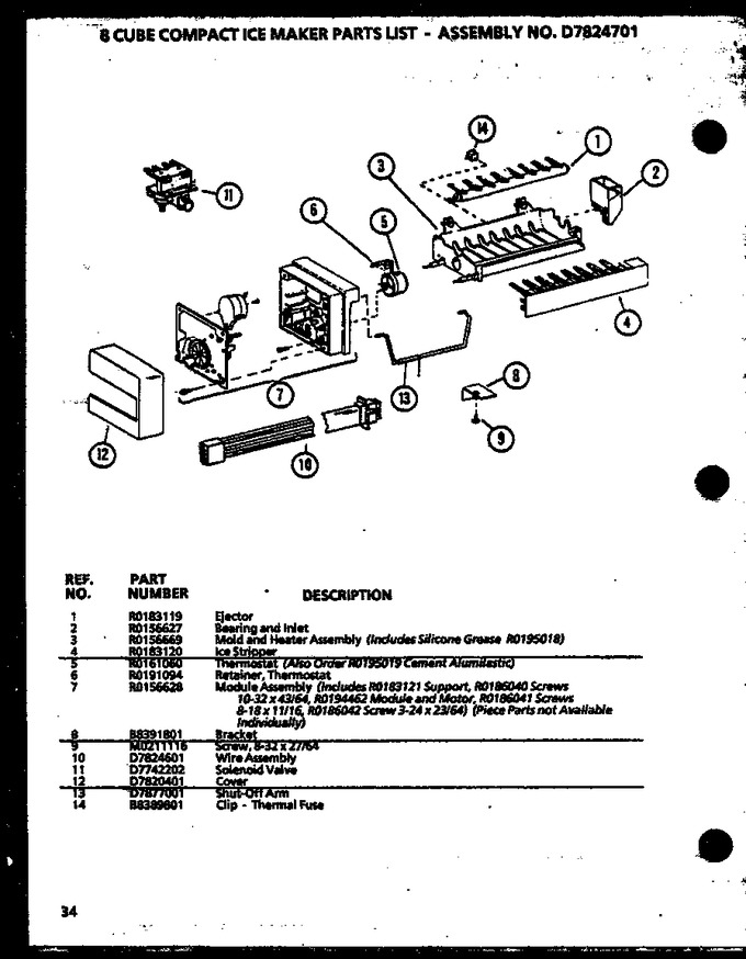 Diagram for SZD27KBW (BOM: P1101204W W)