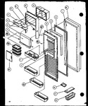 Diagram for 12 - Ref Door