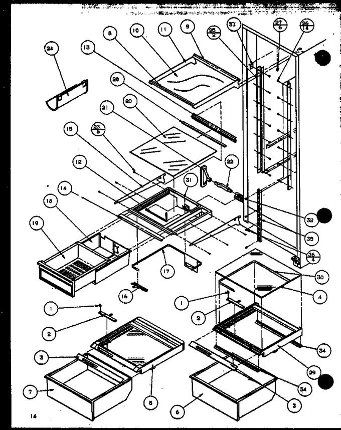 Diagram for SZD27KBW (BOM: P1101203W W)