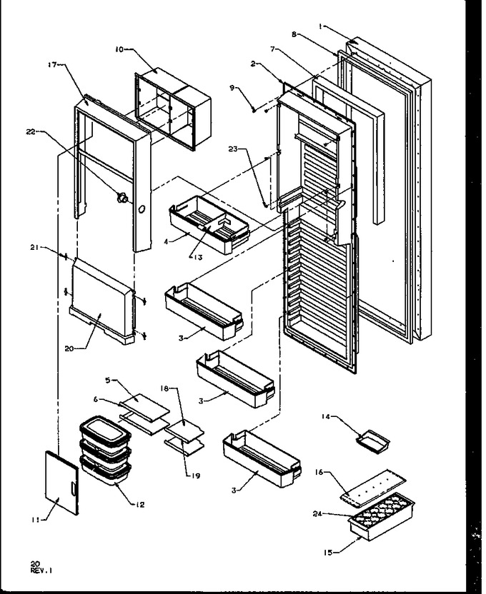 Diagram for SZD27NW (BOM: P1162404W W)