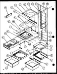 Diagram for 14 - Ref Shelving And Drawers