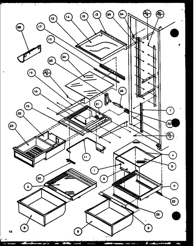 Diagram for SZDE25K (BOM: P1116801W)