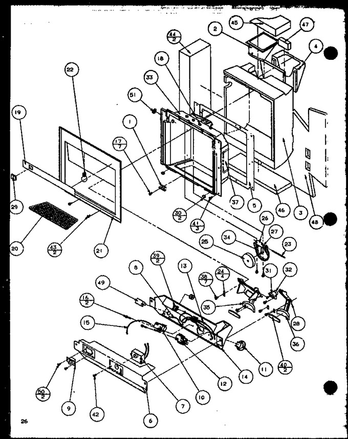 Diagram for SZDE27KBL (BOM: P1110602W L)
