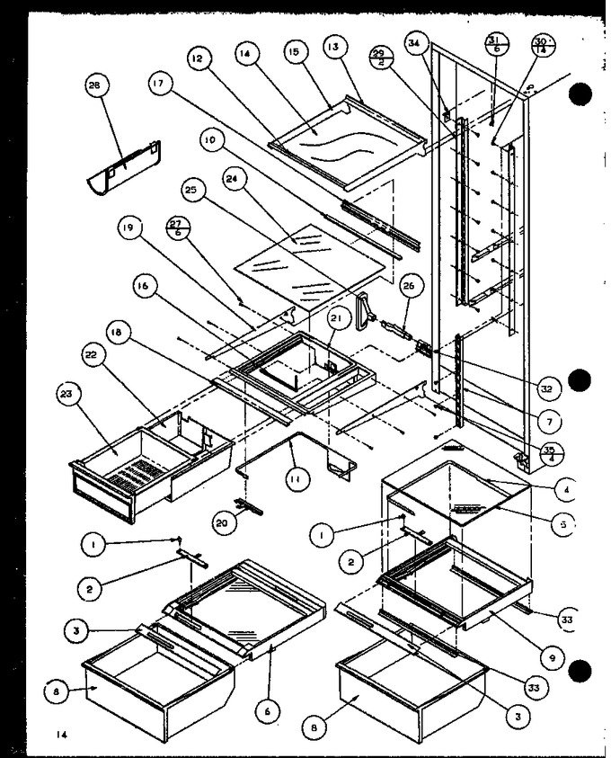 Diagram for SZDE27KBL (BOM: P1110602W L)