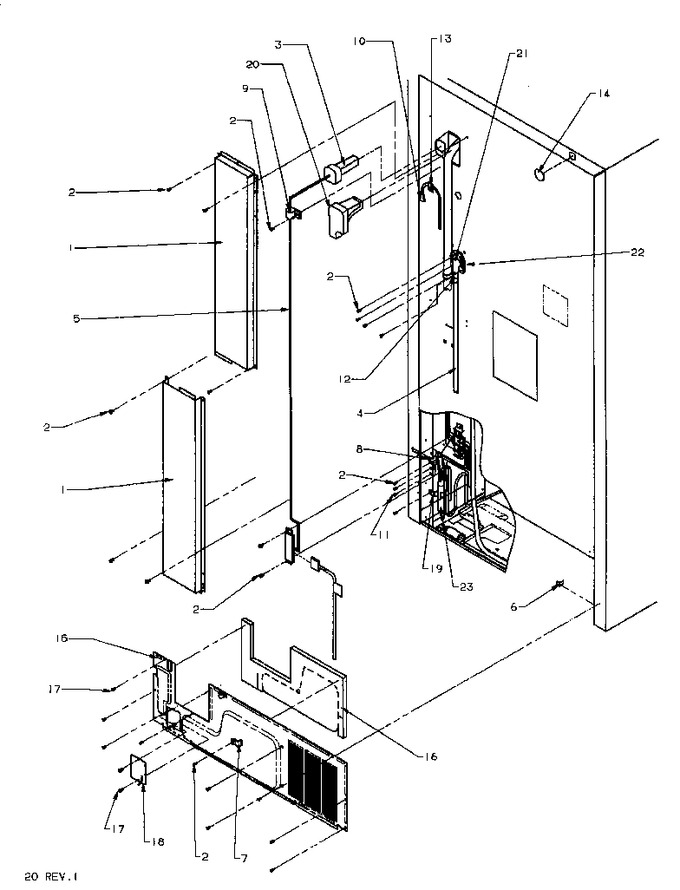 Diagram for TQ18R3L (BOM: P1158414W L)