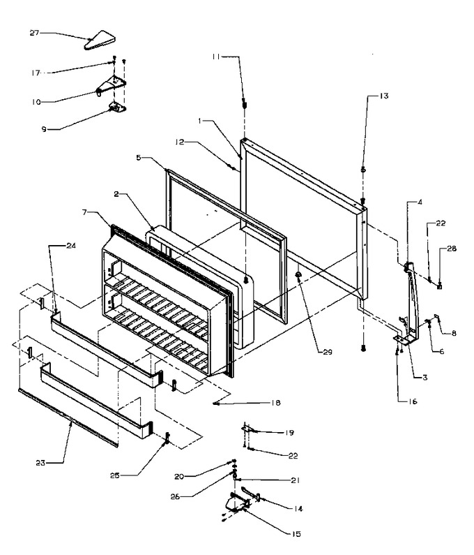 Diagram for TQ18R2G (BOM: P1181802W G)