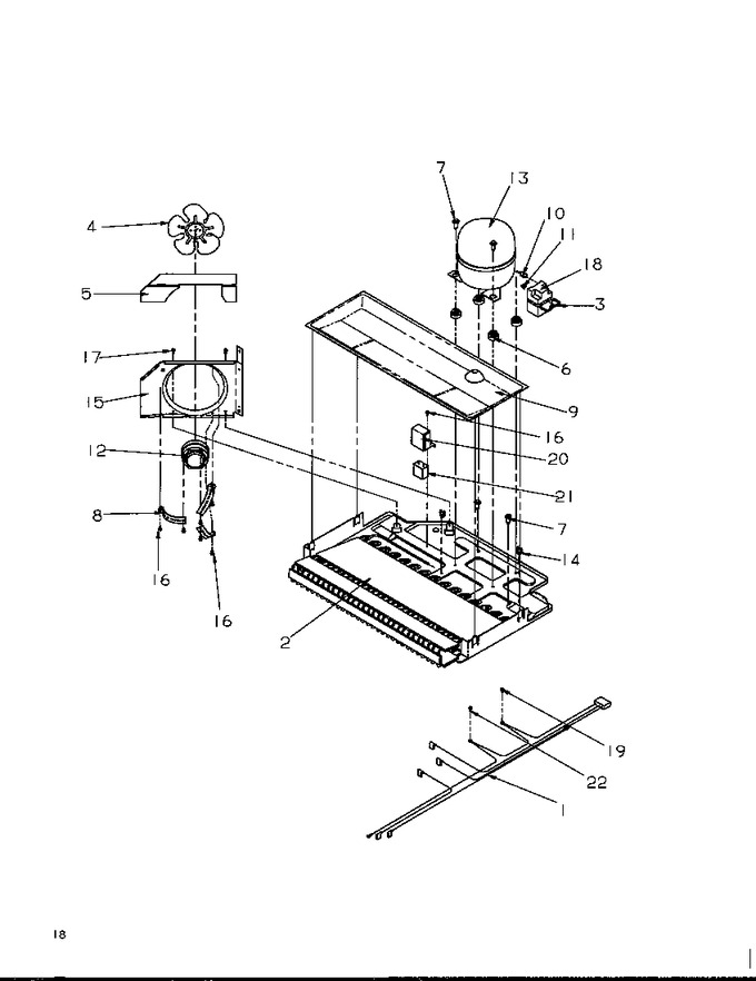 Diagram for TA18S2W (BOM: P1194502W W)