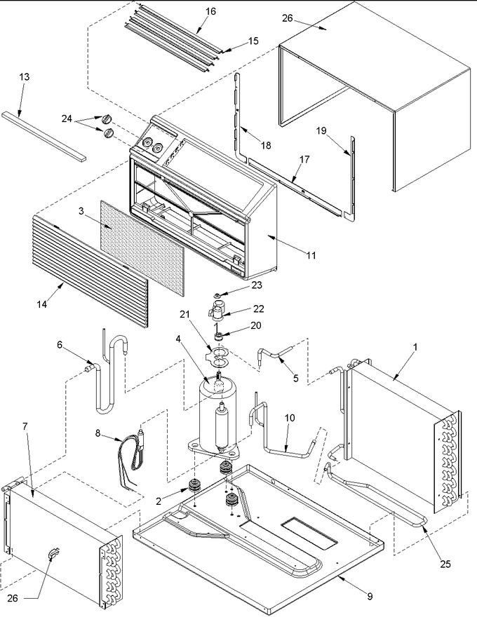 Diagram for TE07090W1 (BOM: PTE07090W1)