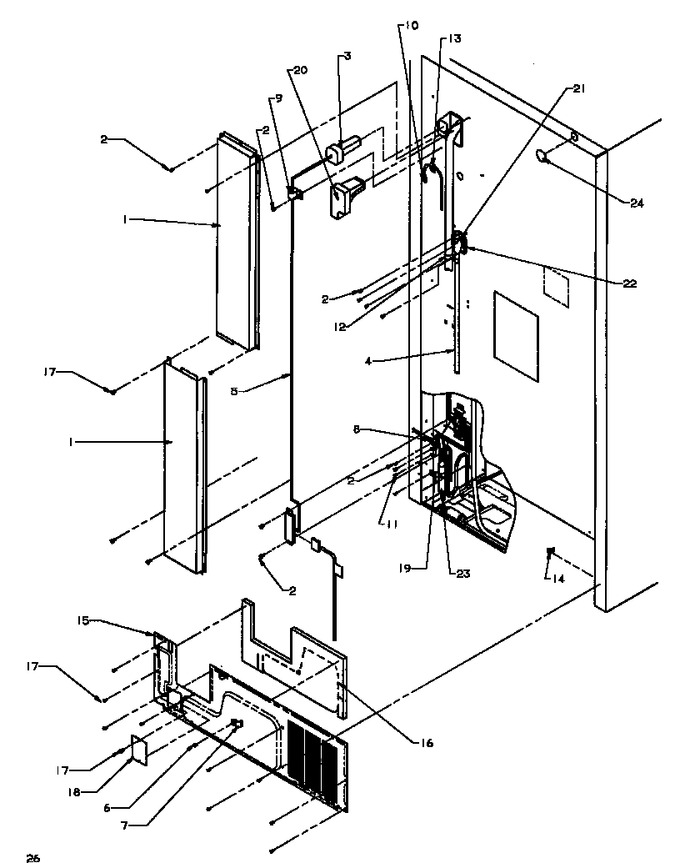 Diagram for TX21A3W (BOM: P1181504W W)