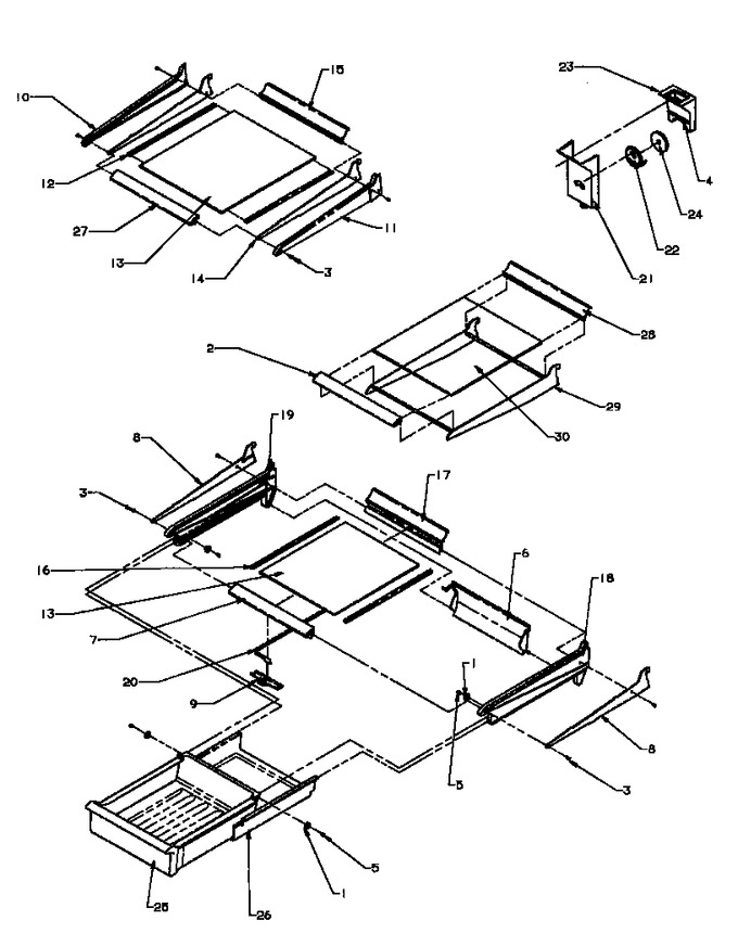 Diagram for TX21A3W (BOM: P1181504W W)
