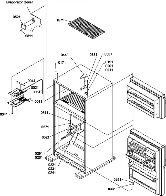 Diagram for TM18V2W (BOM: P1318002W W)