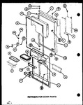 Diagram for 05 - Ref Door Parts