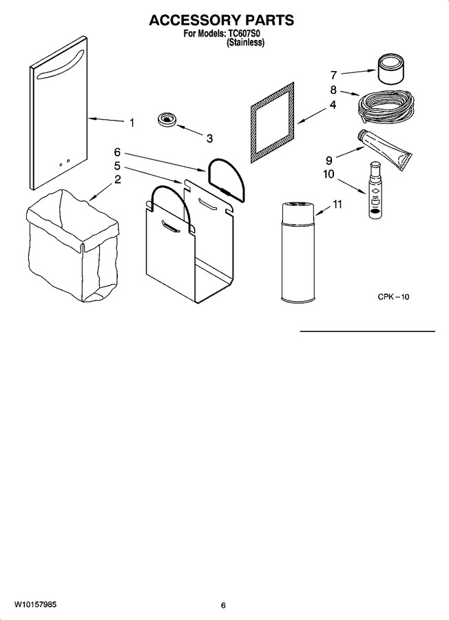 Diagram for TC607S0
