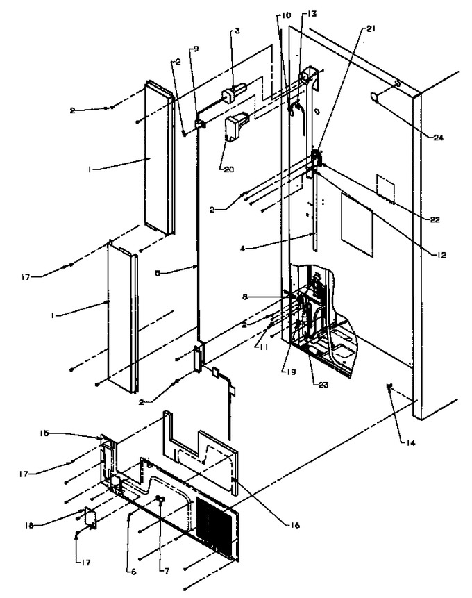 Diagram for TZ21R2G (BOM: P1181501W G)