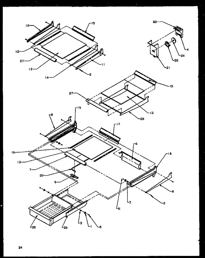 Diagram for TG18R2G (BOM: P1158305W G)