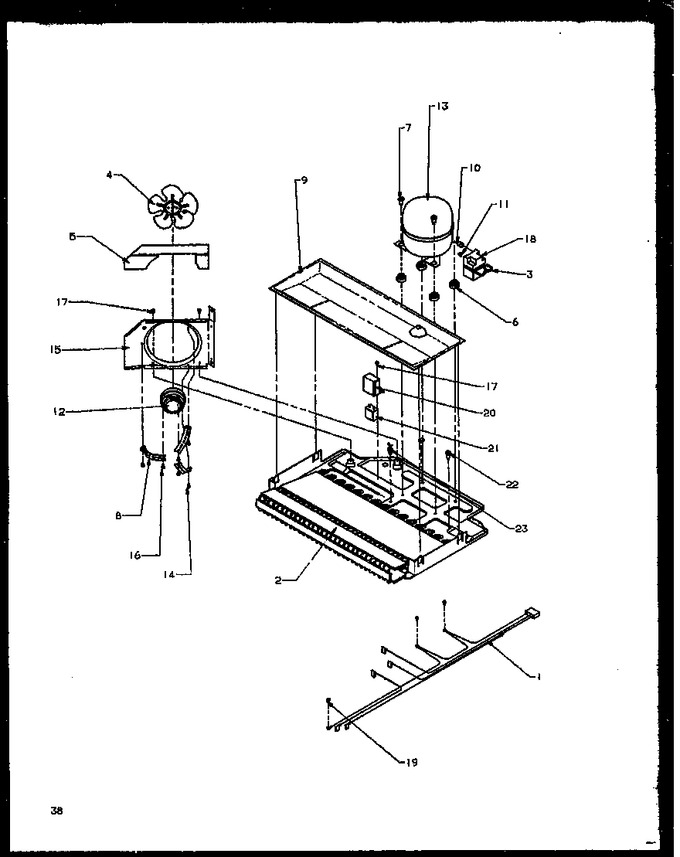 Diagram for TG18R2W (BOM: P1158305W W)