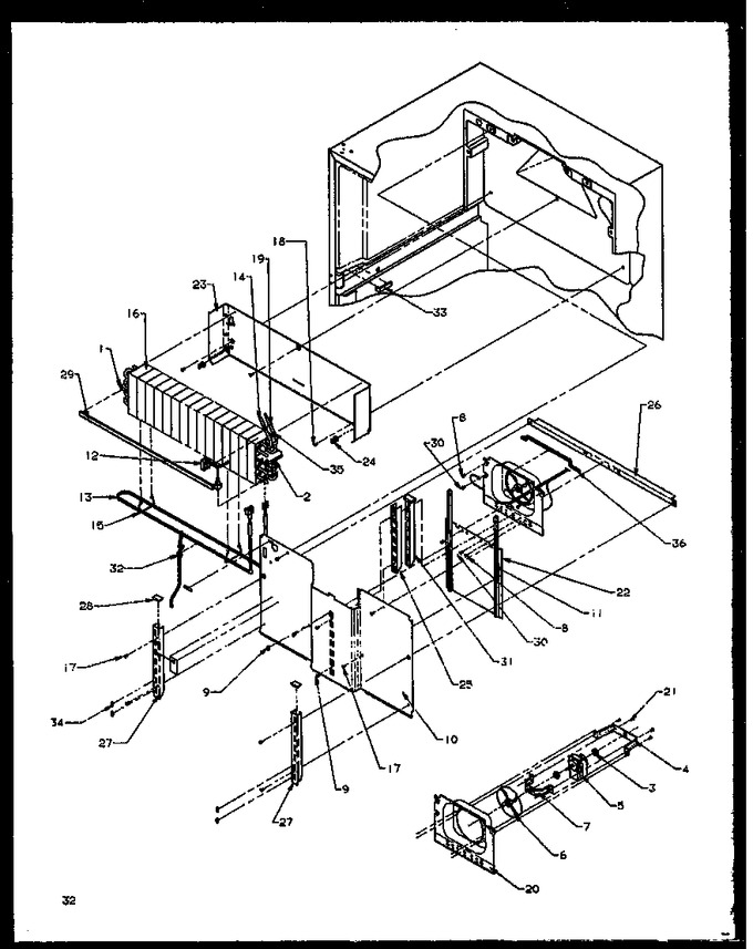 Diagram for TG18R2W (BOM: P1158305W W)