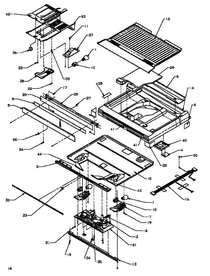 Diagram for TK18R3W (BOM: P1181710W W)