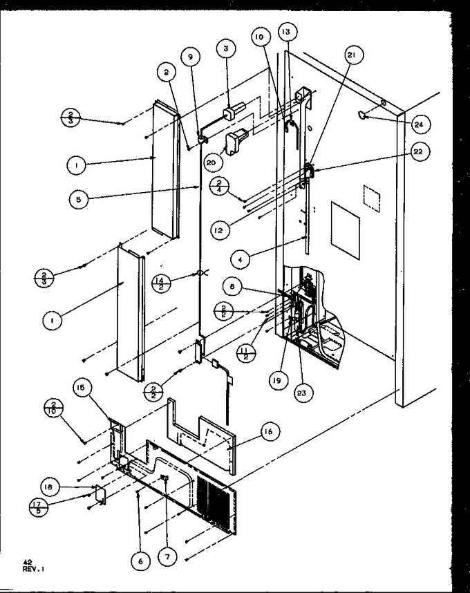 Diagram for TZI22RL (BOM: P1168003W L)