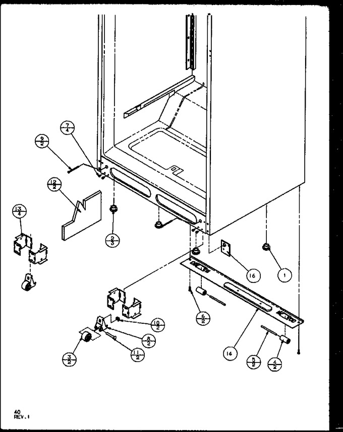 Diagram for TZI22RL (BOM: P1168003W L)
