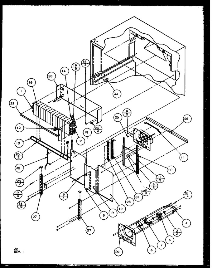 Diagram for TZI22RL (BOM: P1168003W L)
