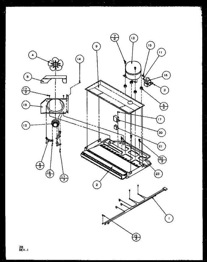 Diagram for TZI22RL (BOM: P1168003W L)