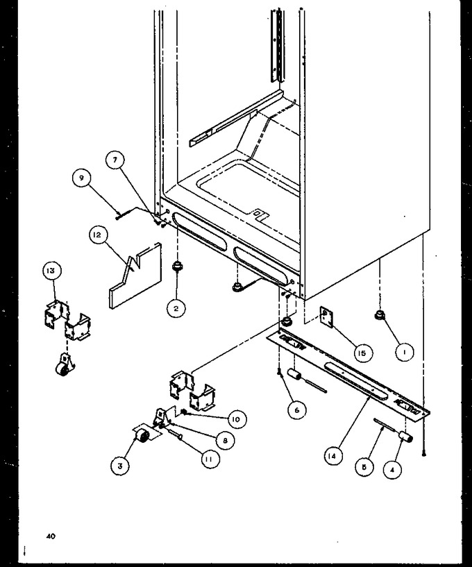Diagram for TG18RBW (BOM: P1158303W W)