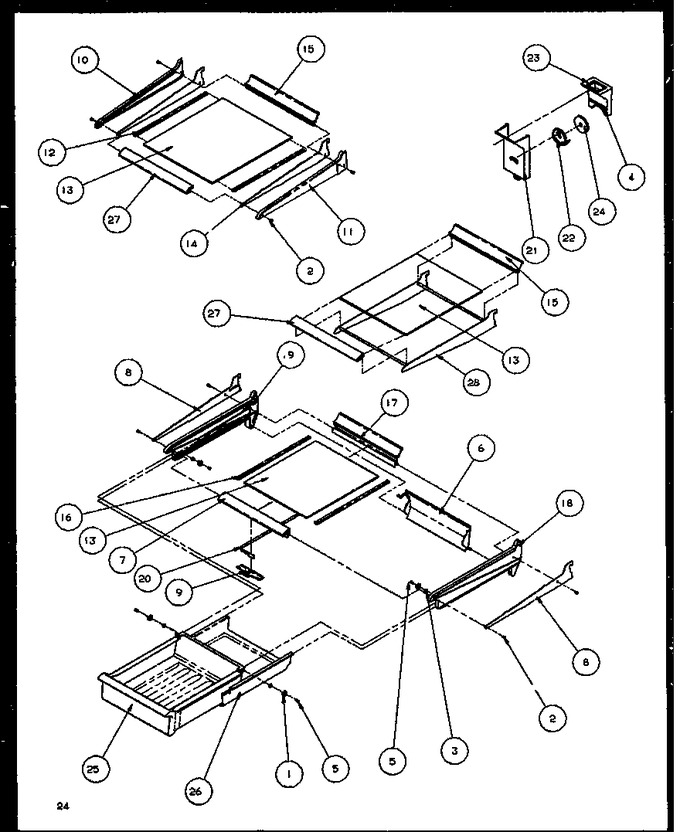 Diagram for TZ21RW (BOM: P1157604W W)