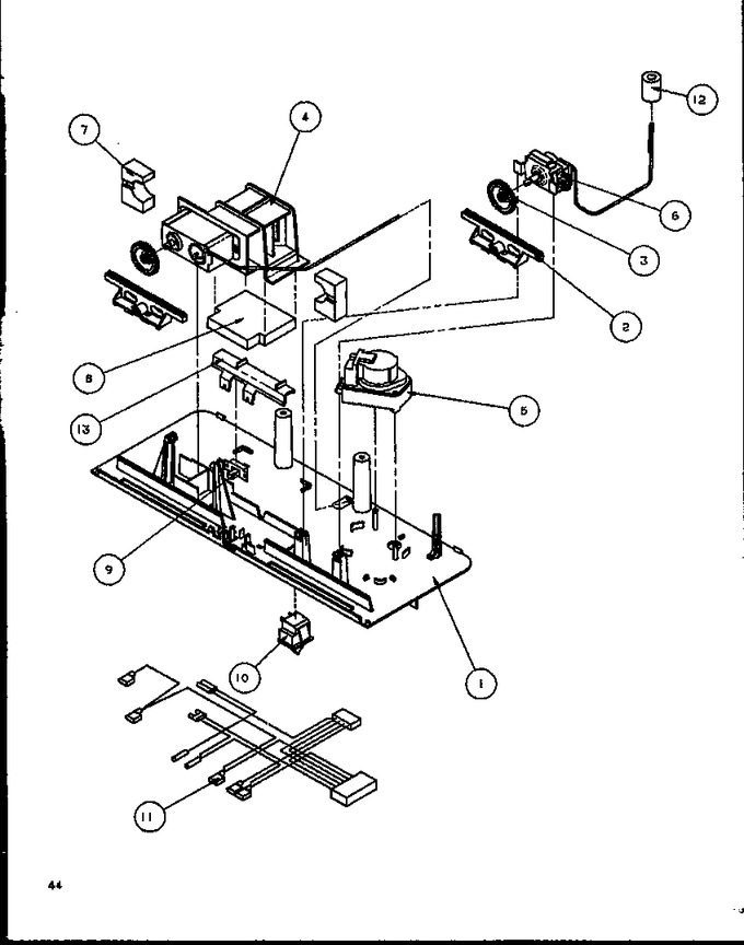 Diagram for TZ21RE (BOM: P1157604W E)