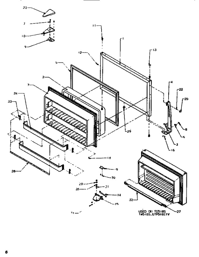 Diagram for TG518SW (BOM: P1180901W)