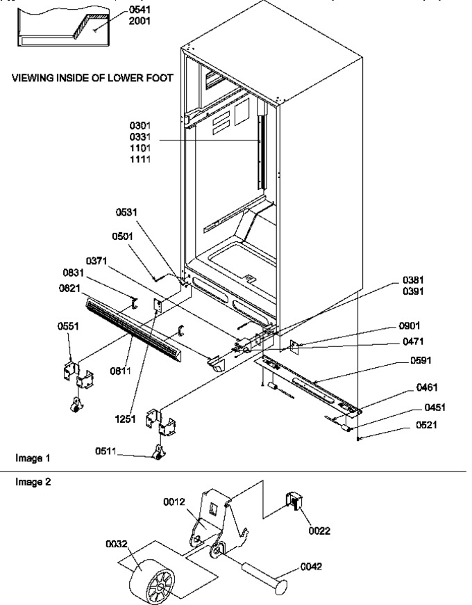 Diagram for TG518SW (BOM: P1180904W W)