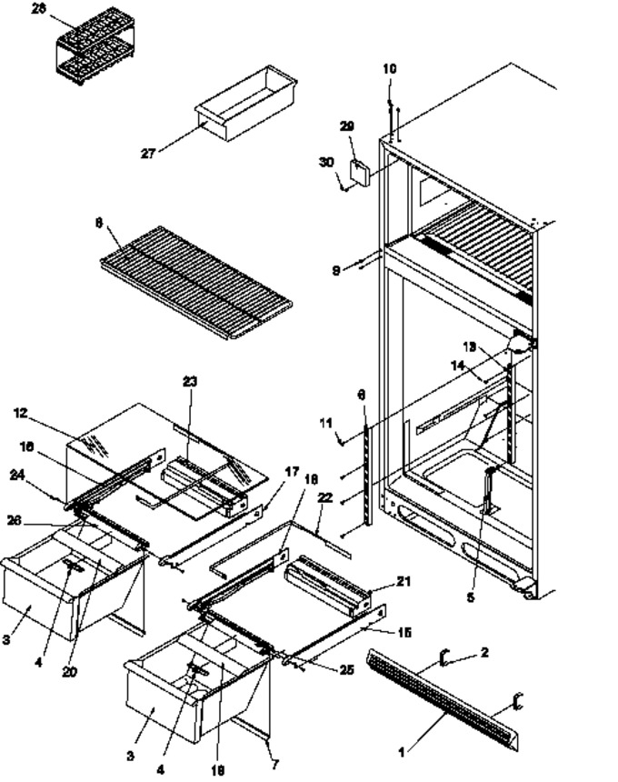 Diagram for TYI18S4W (BOM: P1195404W W)