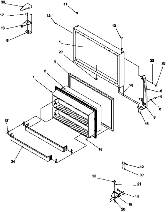 Diagram for TYI18S4W (BOM: P1195404W W)