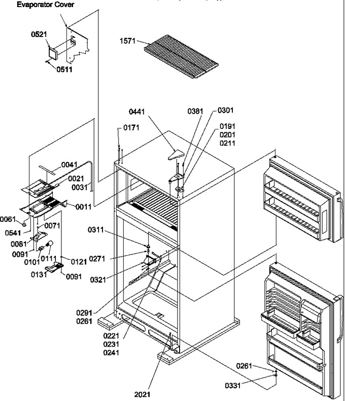 Diagram for TH18V2W (BOM: P1315701W W)