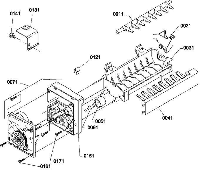 Diagram for THI18TW (BOM: P1310701W W)
