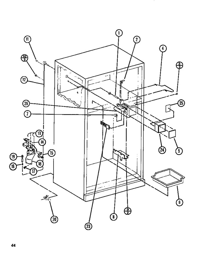 Diagram for TLI20N (BOM: P1106222W)