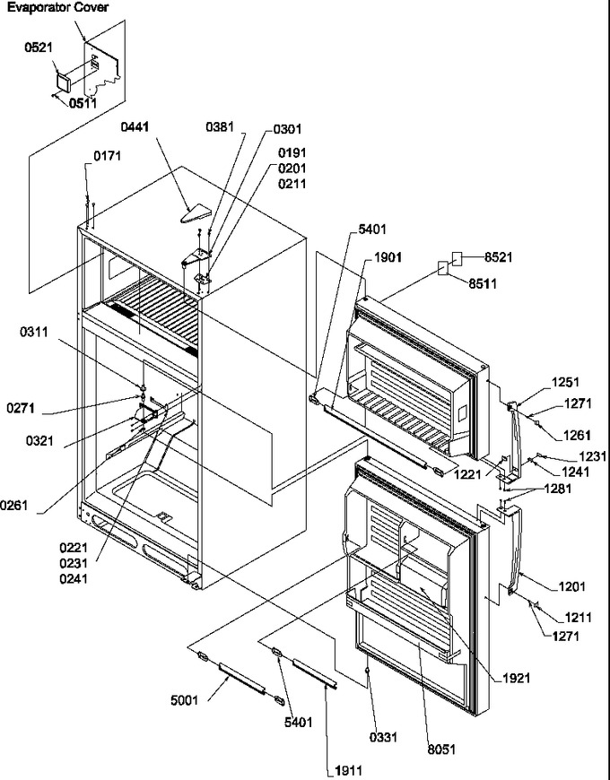 Diagram for TM17TBW (BOM: P1305901W W)