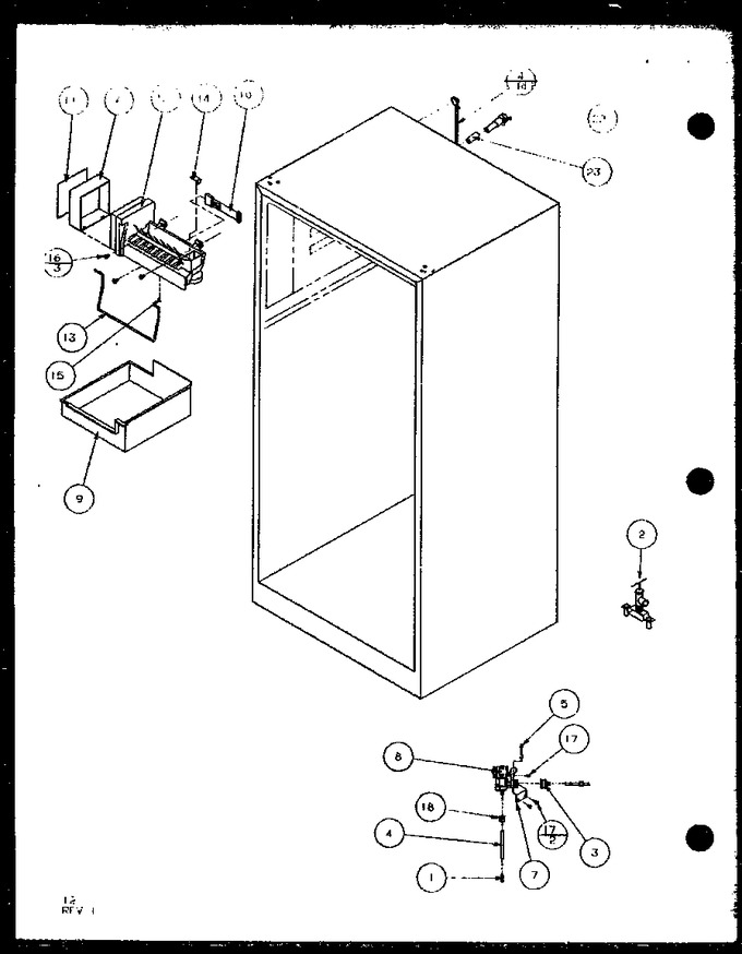 Diagram for TLI20QW (BOM: P1111712W W)