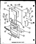 Diagram for 05 - Ref Door Parts