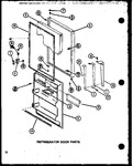 Diagram for 05 - Ref Door Parts