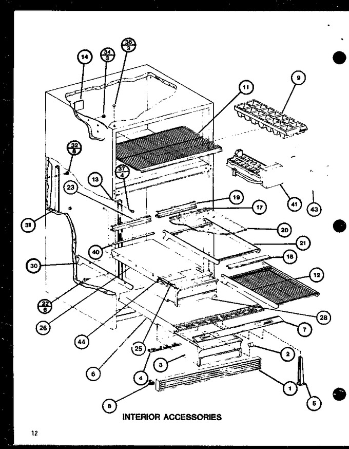 Diagram for TRG18SPH (BOM: P7711029W)