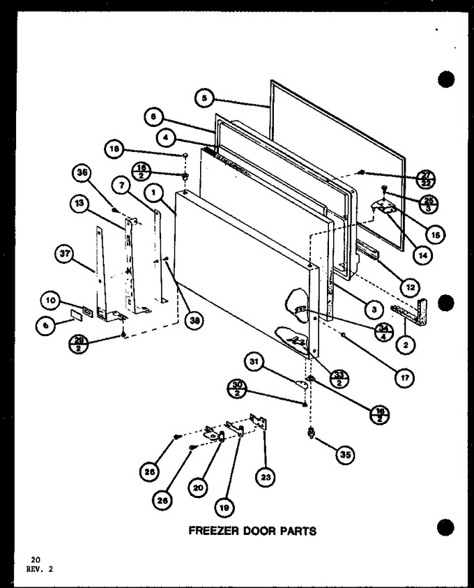 Diagram for TRG18K (BOM: P7791150W)