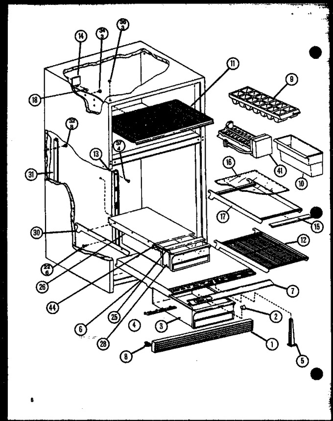 Diagram for TRG18N (BOM: P1106110W)