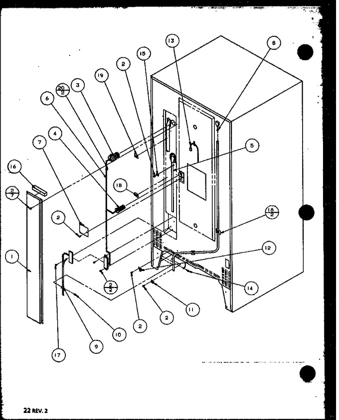 Diagram for TRG18QB2W (BOM: P1111312W W)