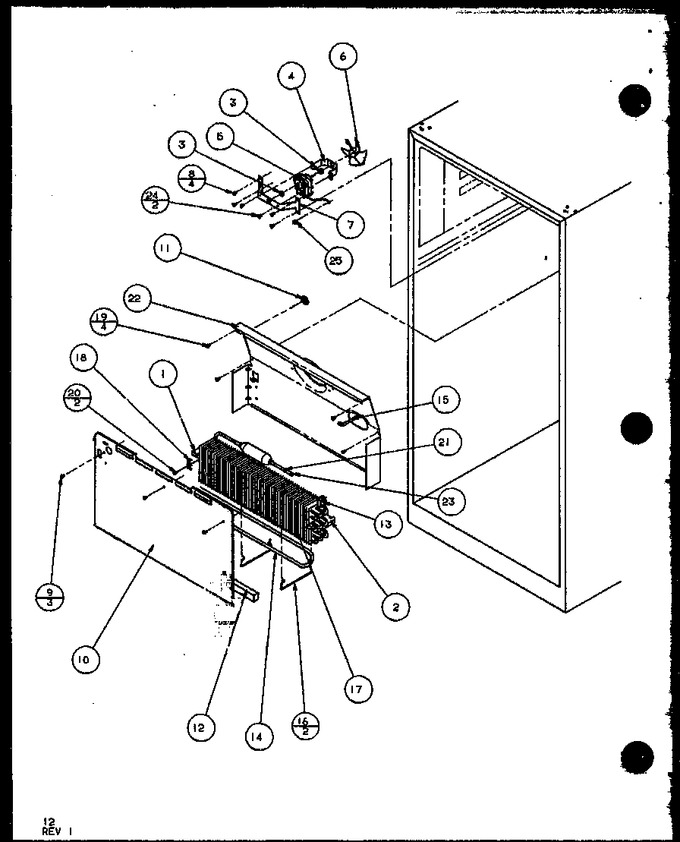 Diagram for TRG18QB2W (BOM: P1111312W W)