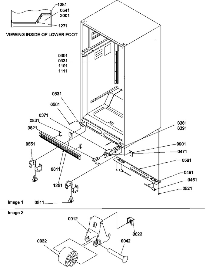 Diagram for TR21VW (BOM: P1309401W W)
