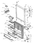 Diagram for 10 - Ref Door Assy