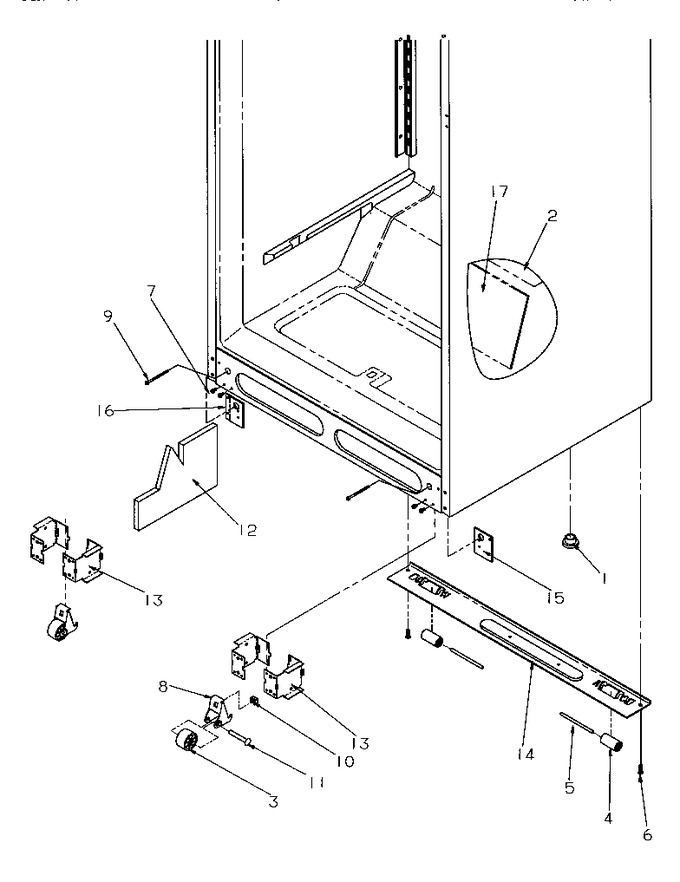 Diagram for TR522SW (BOM: P1182701W W)